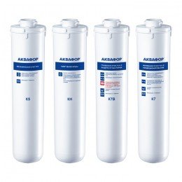 Комплект сменных модулей для Аквафор Кристалл Квадро НВ на год